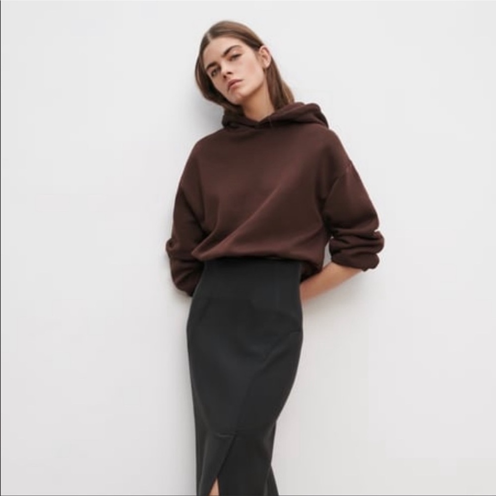 Zara cropped hoodie